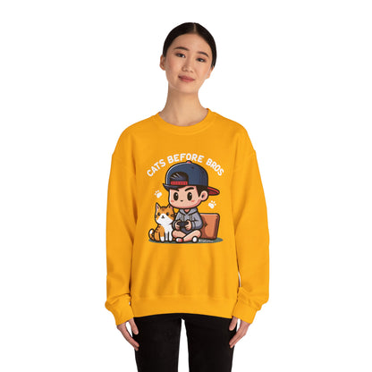 Cats Before Bros Sweatshirt