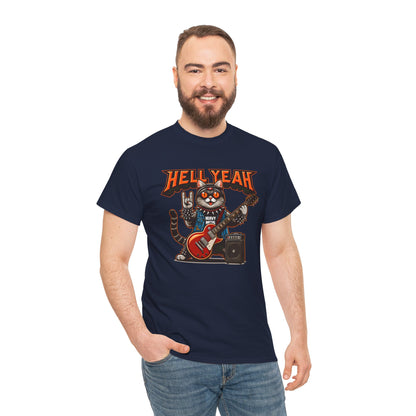 Heavy Metal Cat Unisex T-shirt