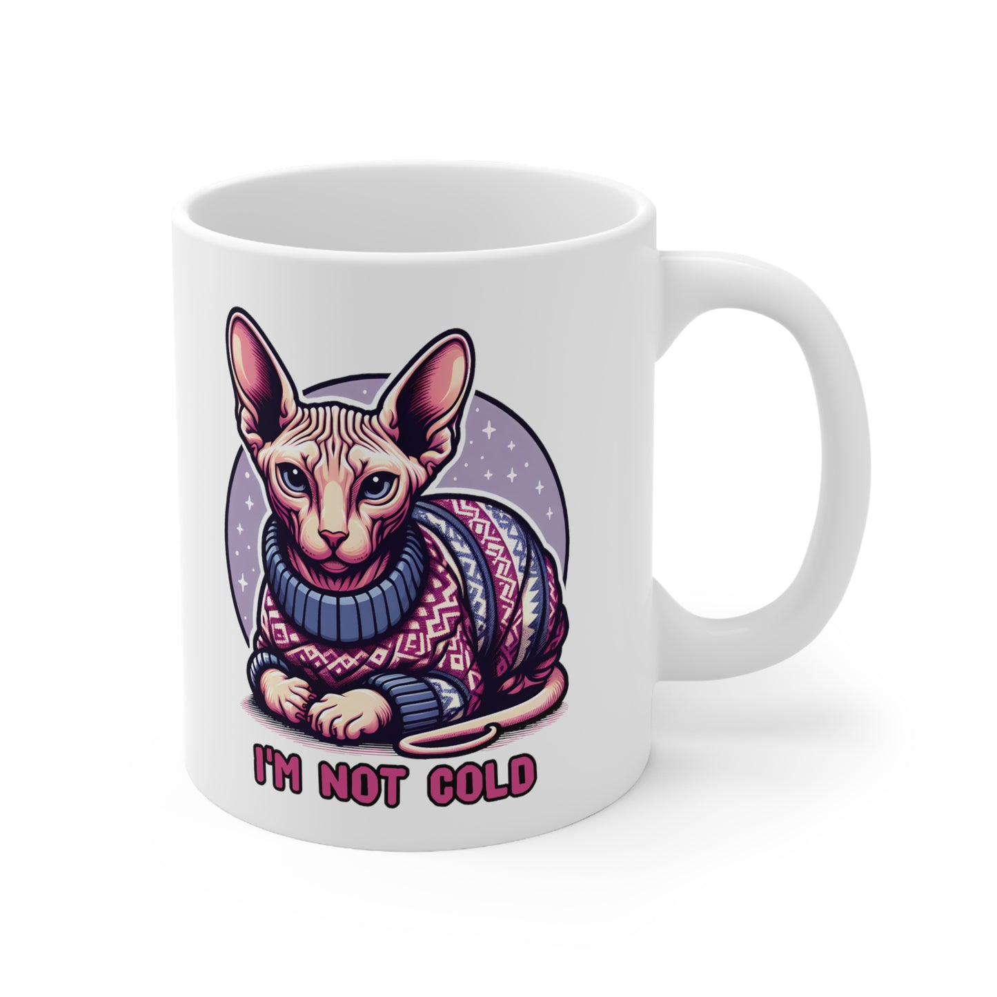 Sweater Cat Mug