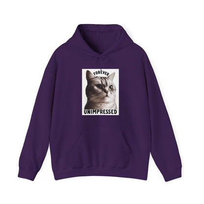 Forever Unimpressed Gender-Neutral Hoodie