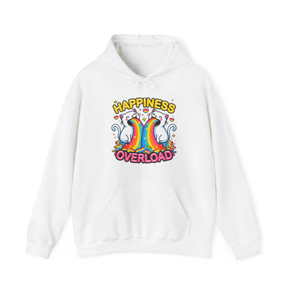 Happiness Overload Gender-Neutral Hoodie