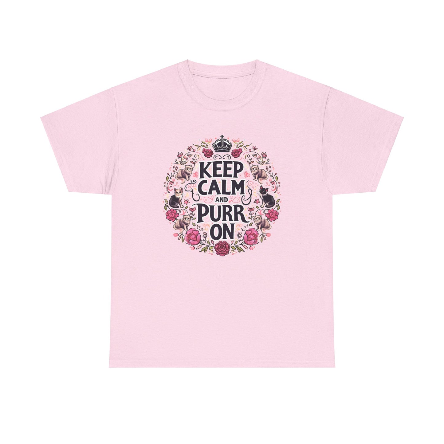 Keep Calm and Purr On T-Shirt