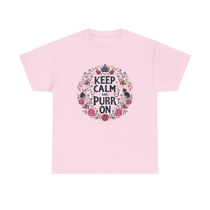 Keep Calm and Purr On T-Shirt