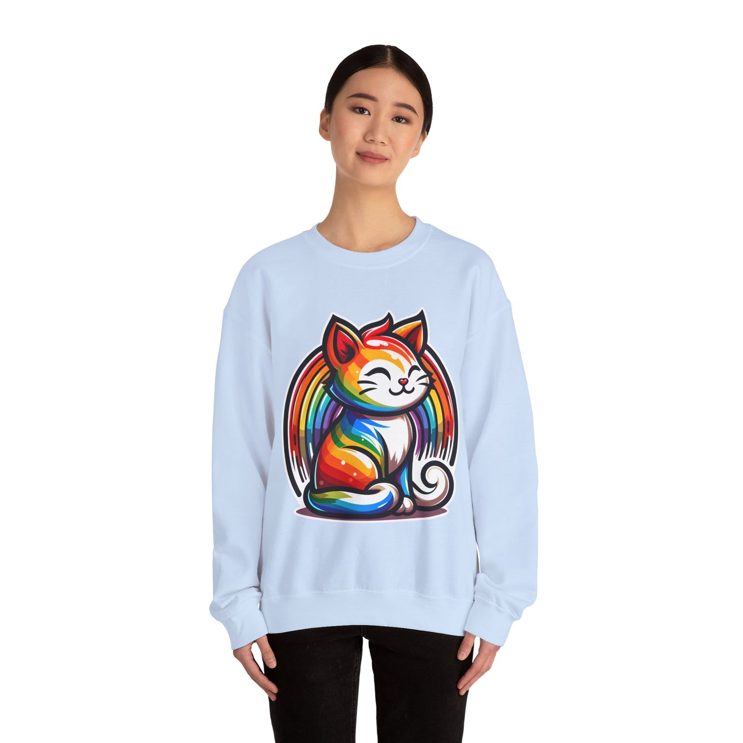 Rainbow Cat Sweatshirt