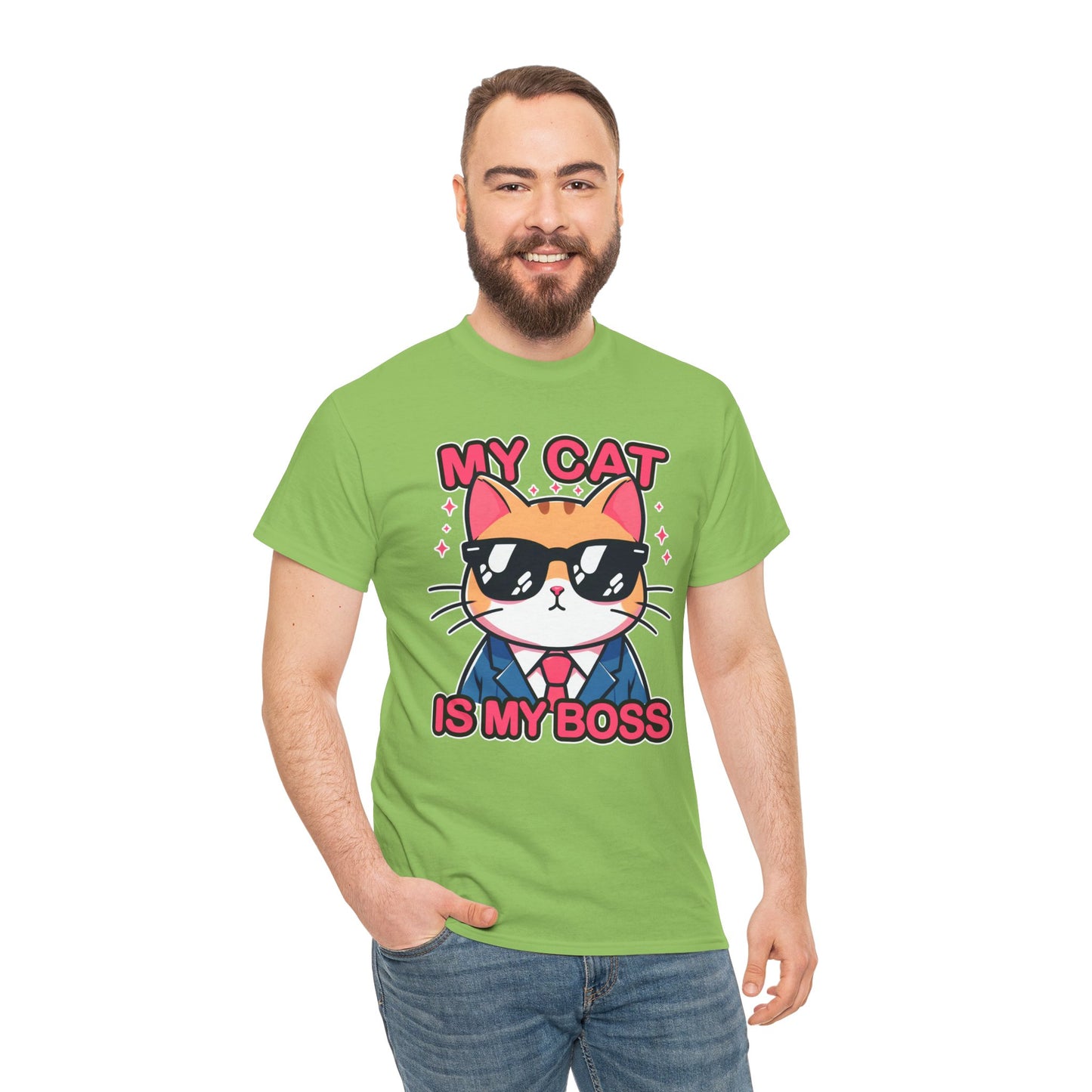 My Cat is my Boss T-Shirt