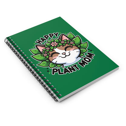 Happy Plant Mom Spiral Notebook