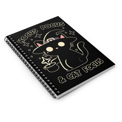 Hocus Pocus & Cat Focus Notebook