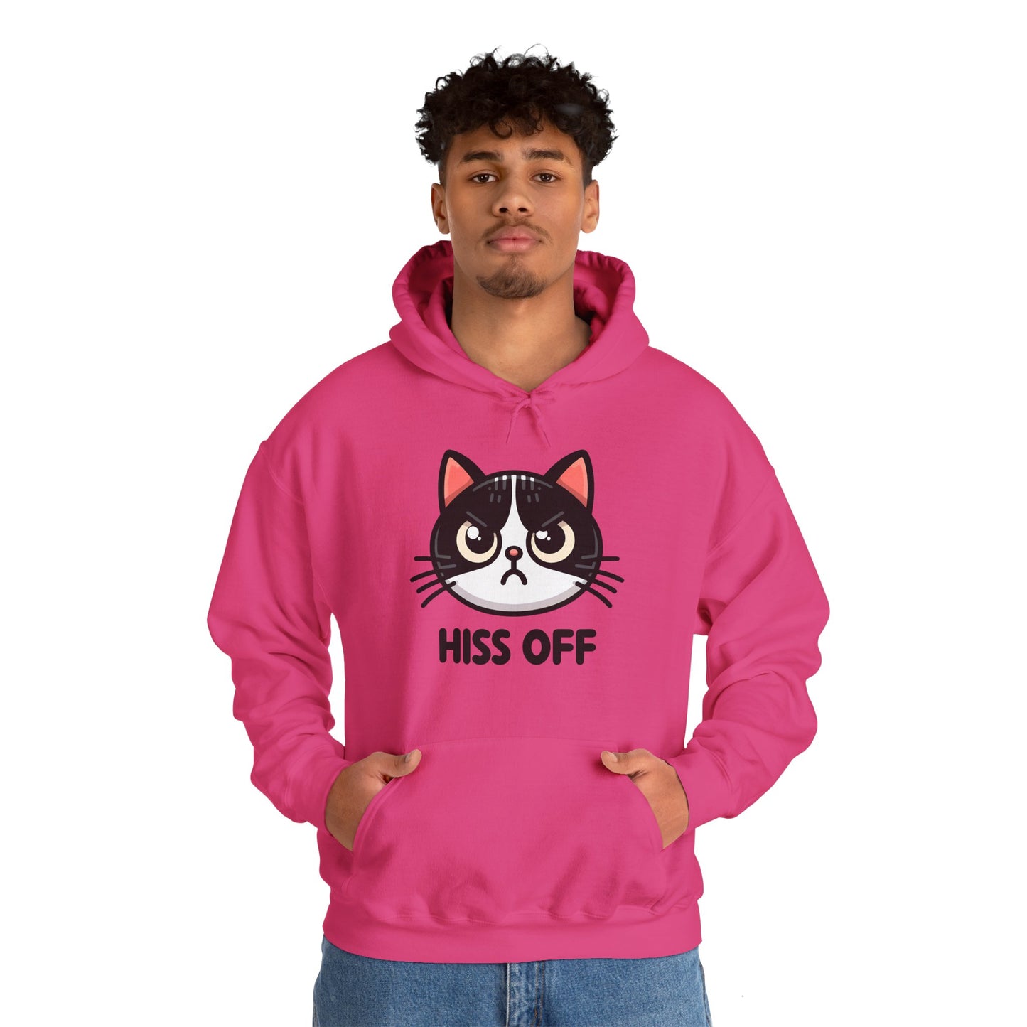 Hiss Off Gender-Neutral Hoodie