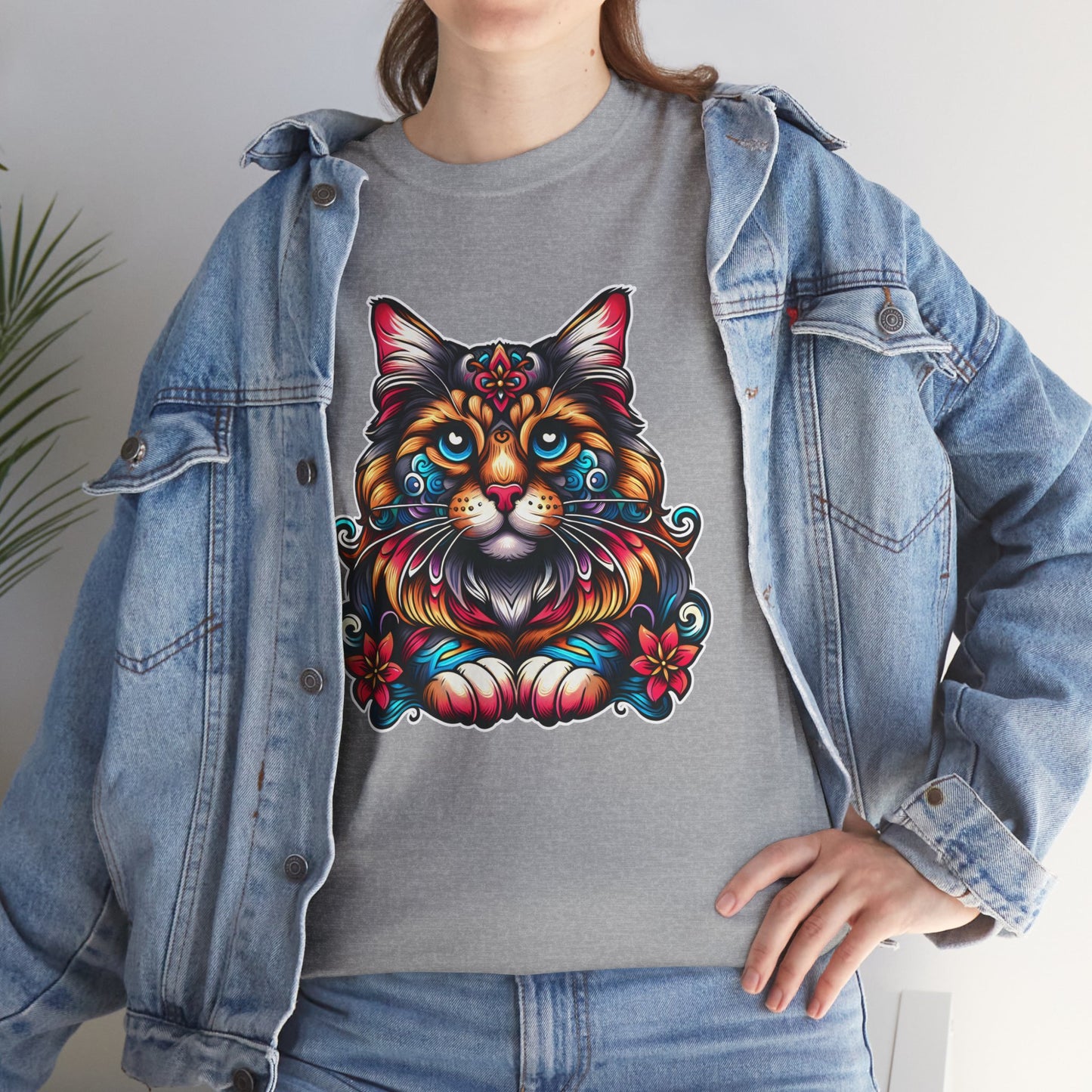 Tattoo Cat T-Shirt