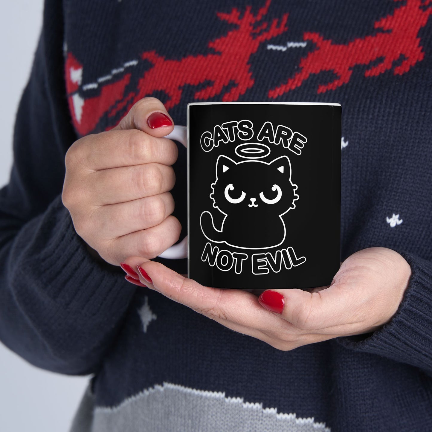 Cats Are Not Evil Mug