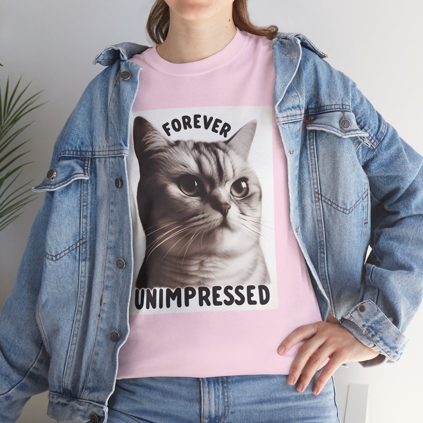 Forever Unimpressed Cat T-Shirt