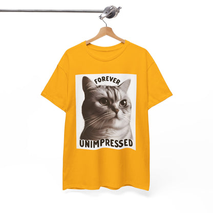 Forever Unimpressed Cat T-Shirt