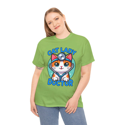 Cat Lady Doctor T-Shirt