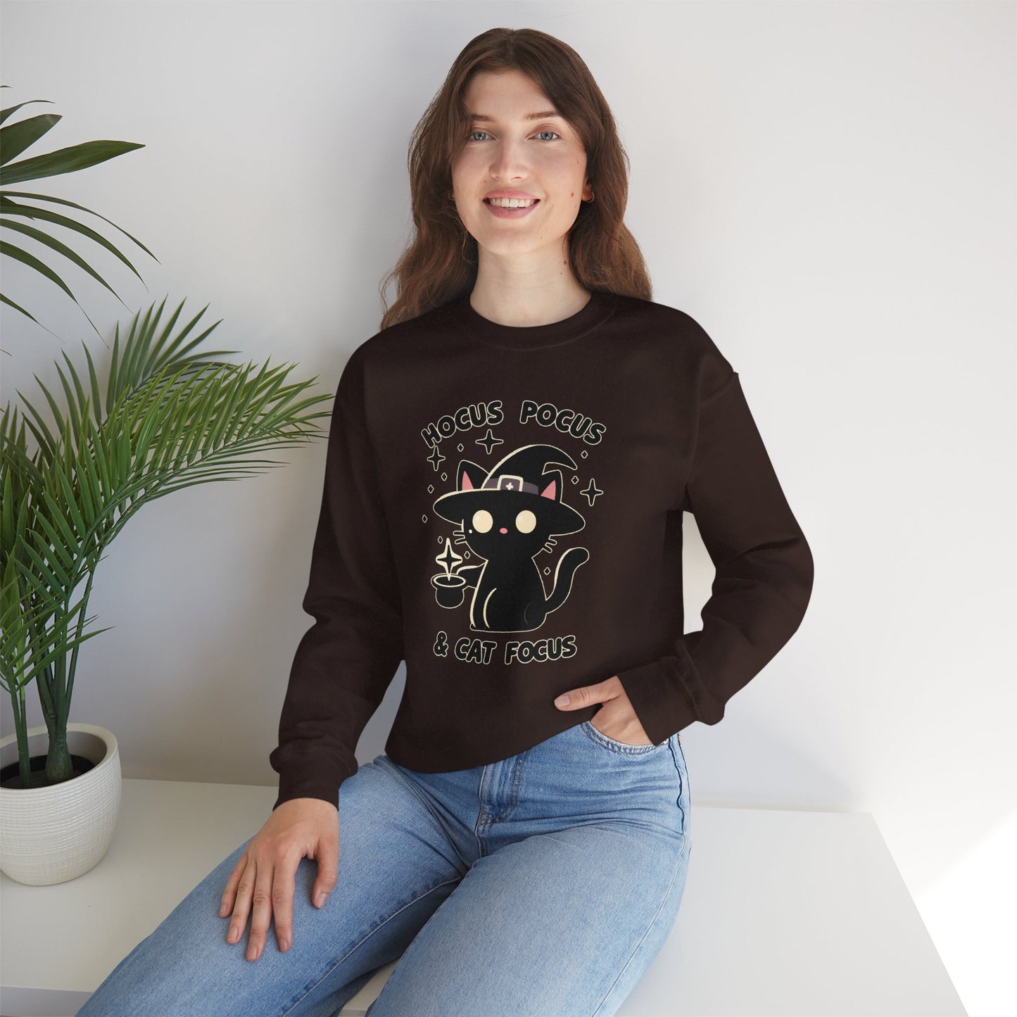 Hocus Pocus & Cat Focus Sweatshirt