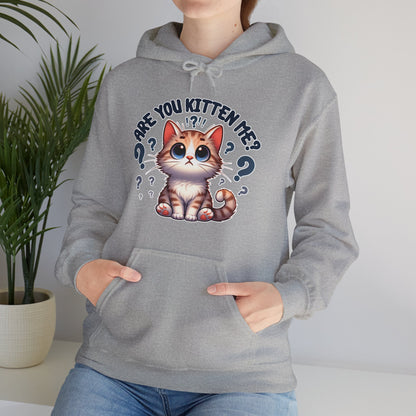 Are You Kitten Me? Gender-Neutral Hoodie