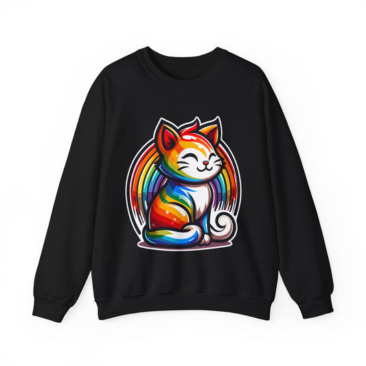 Rainbow Cat Sweatshirt