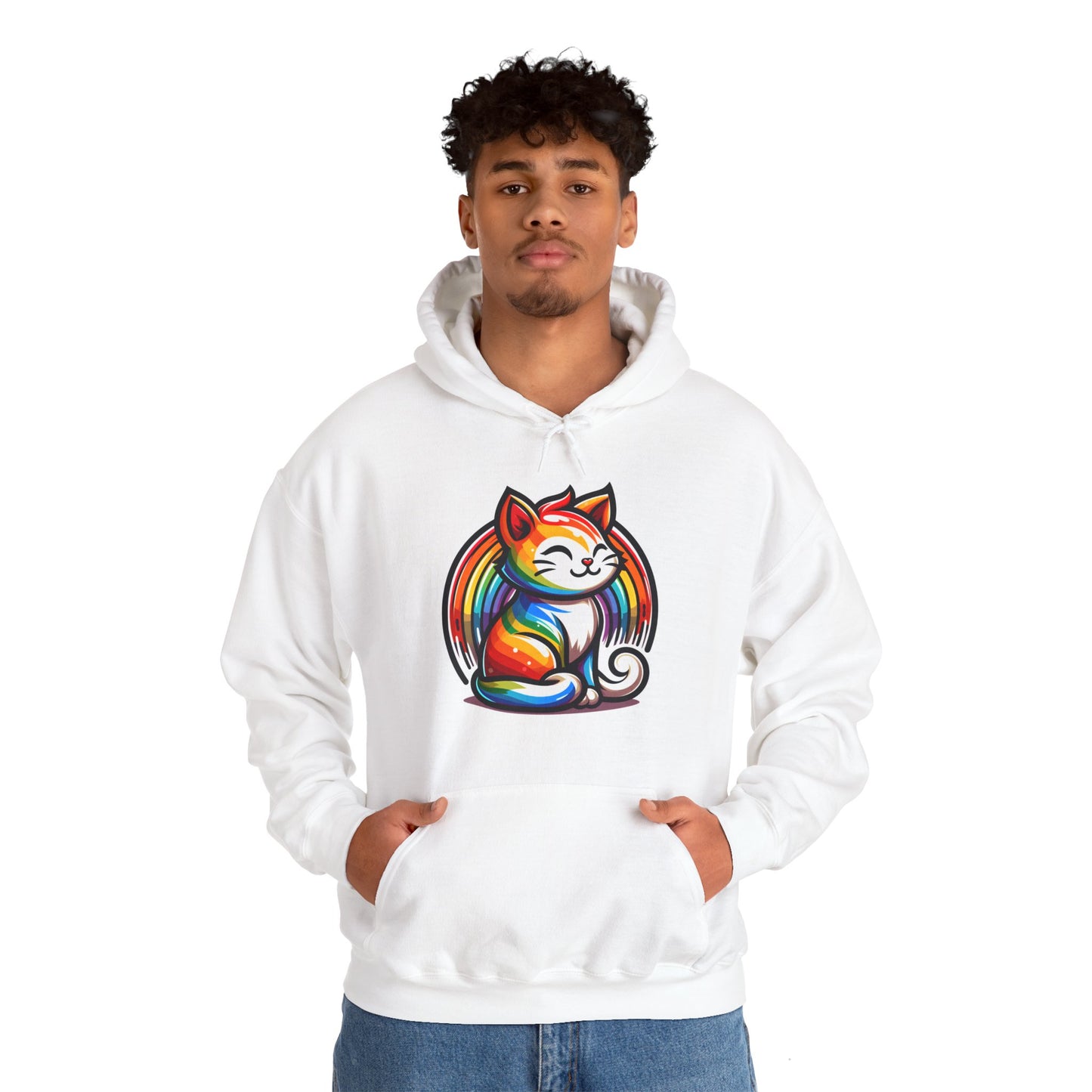 Rainbow Cat Hoodie