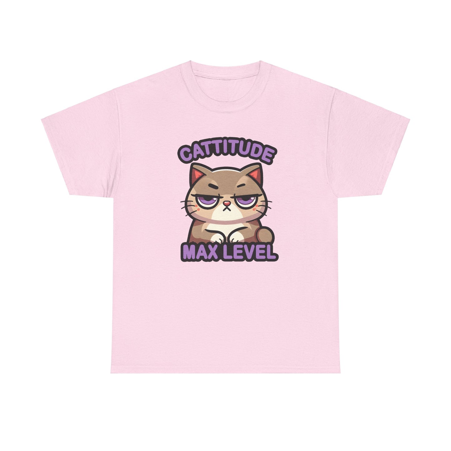 Cattitude Max Level T-Shirt