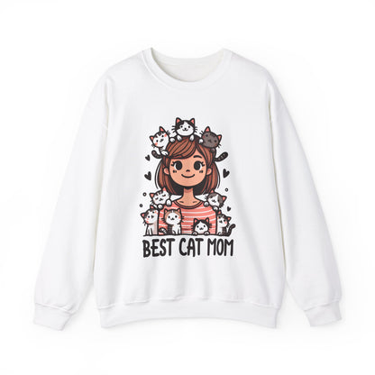 Best Cat Mom Sweatshirt