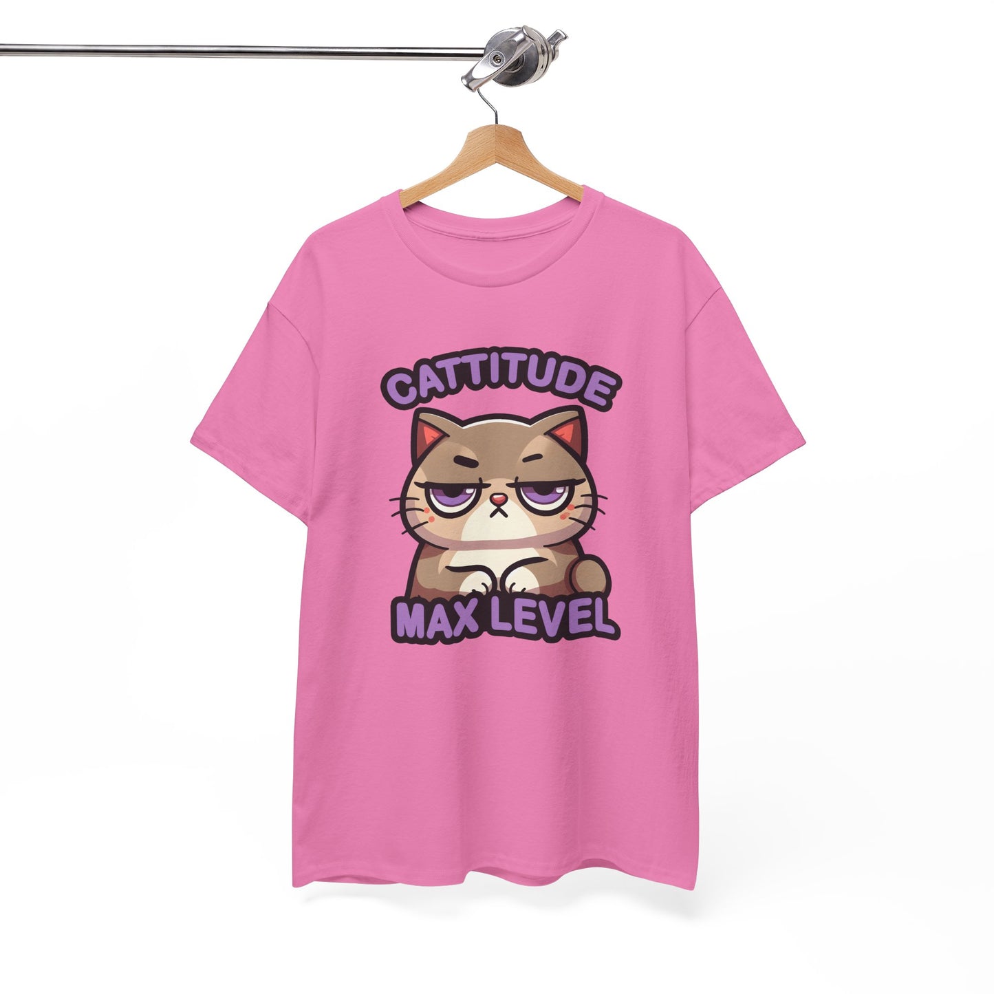 Cattitude Max Level T-Shirt