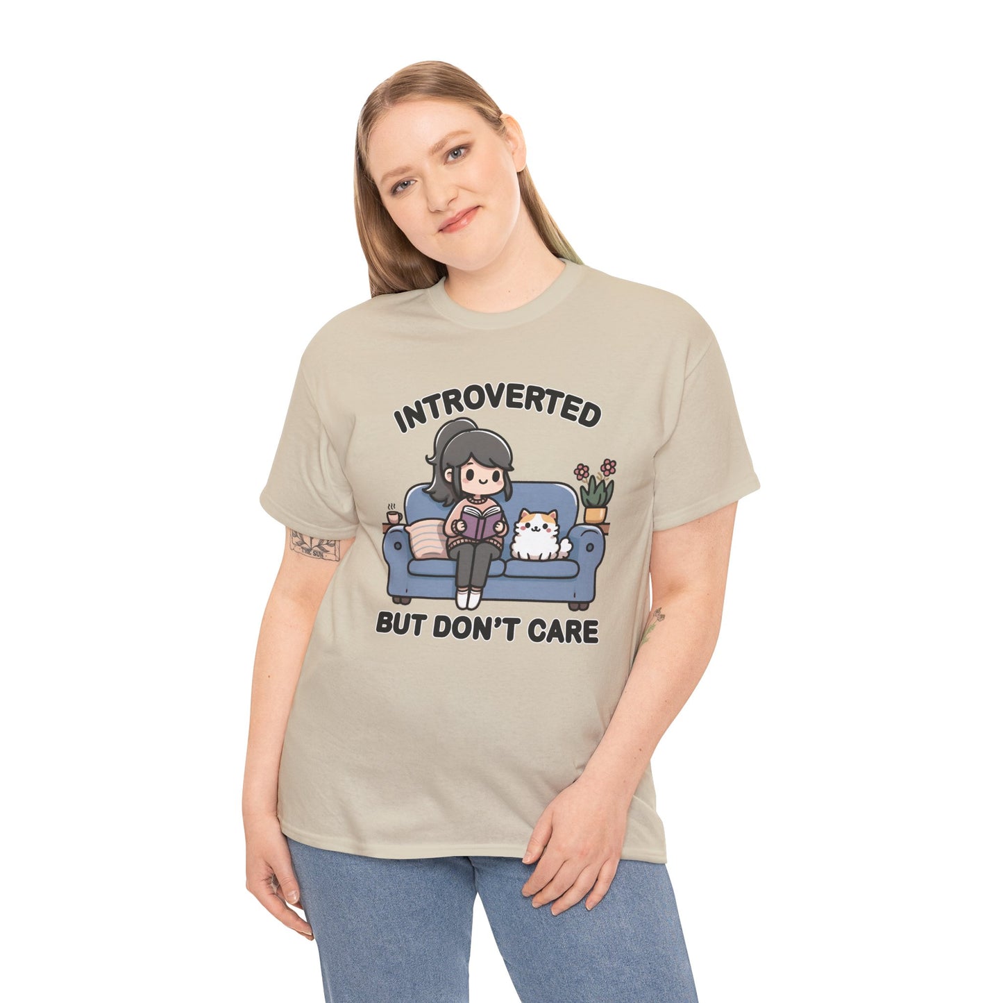 Introverted But Don't Care T-Shirt