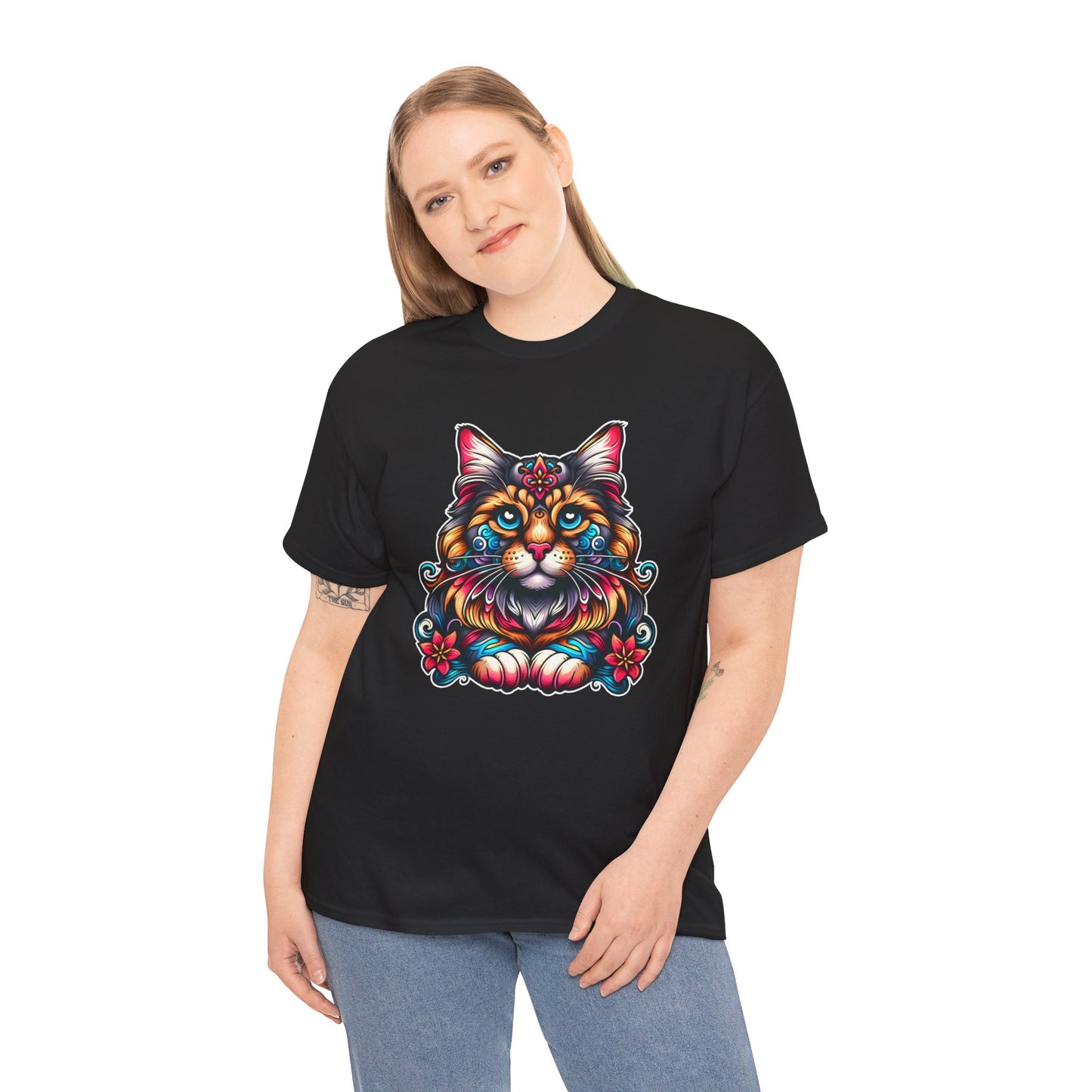 Tattoo Cat T-Shirt