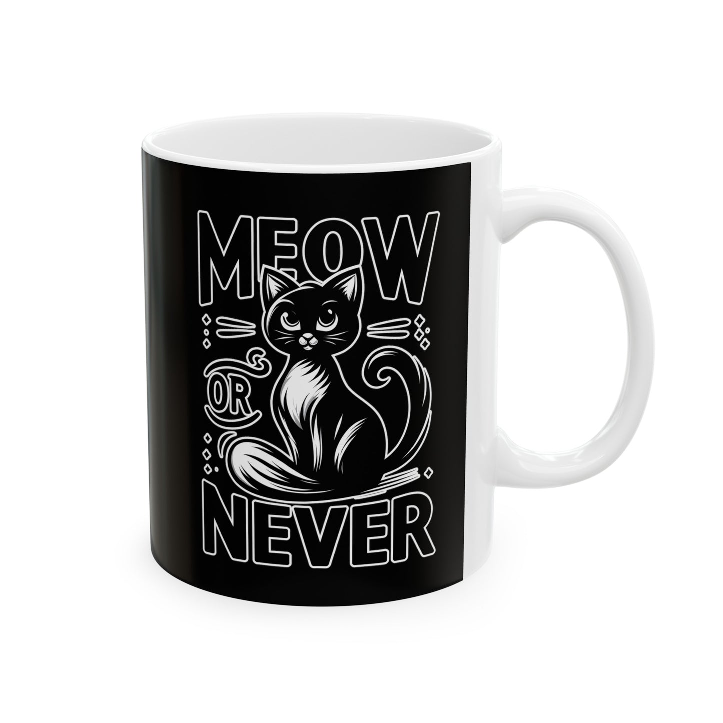 Meow or Never Mug