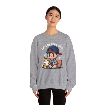 Cats Before Bros Sweatshirt