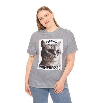 Forever Unimpressed Cat T-Shirt