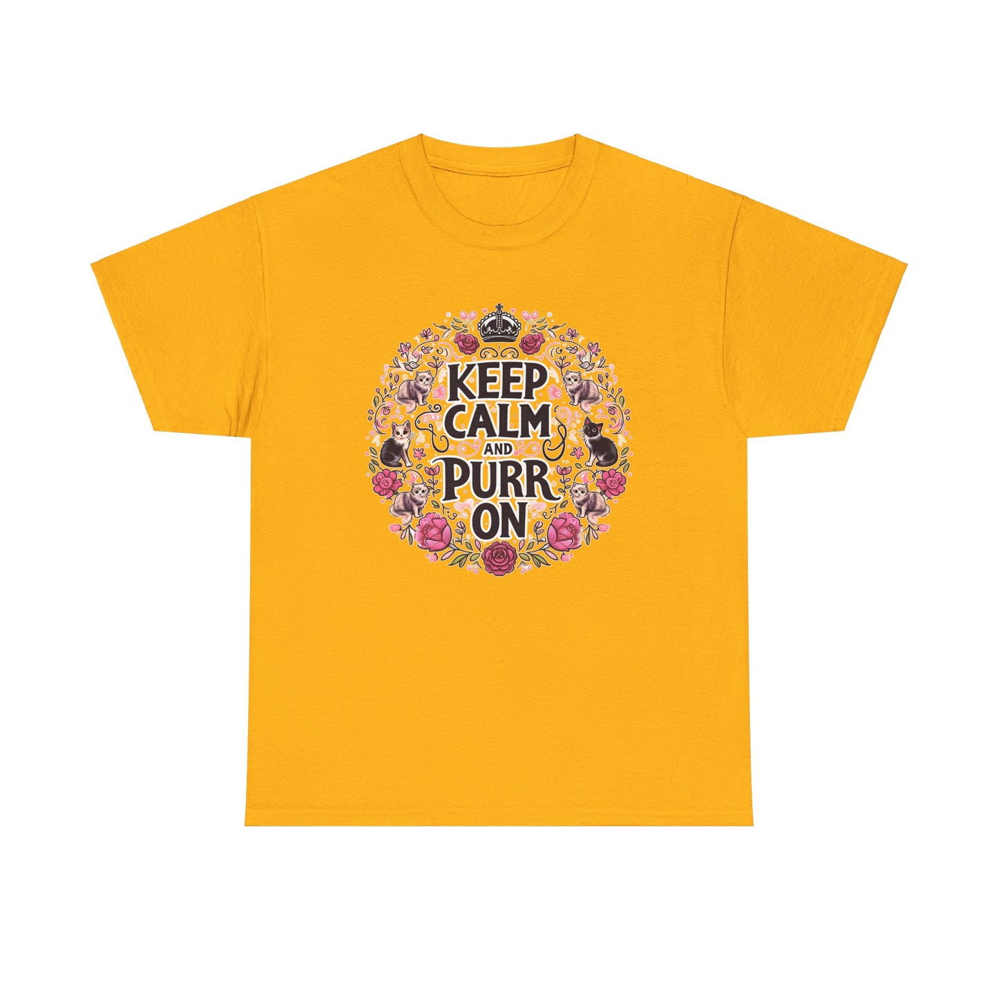 Keep Calm and Purr On T-Shirt