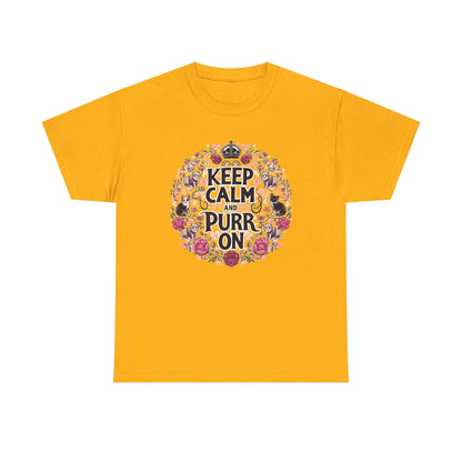 Keep Calm and Purr On T-Shirt