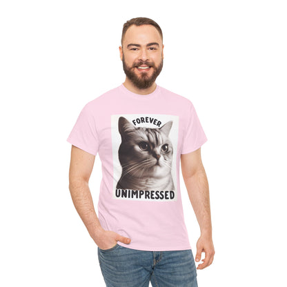 Forever Unimpressed Cat T-Shirt