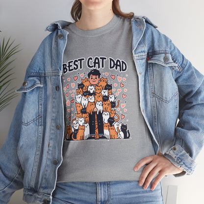 Best Cat Dad T-Shirt