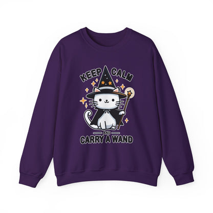 Keep Calm and Carry a Wand Sweatshirt