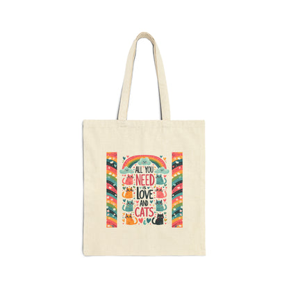 All You Need is Love & Cats Tote