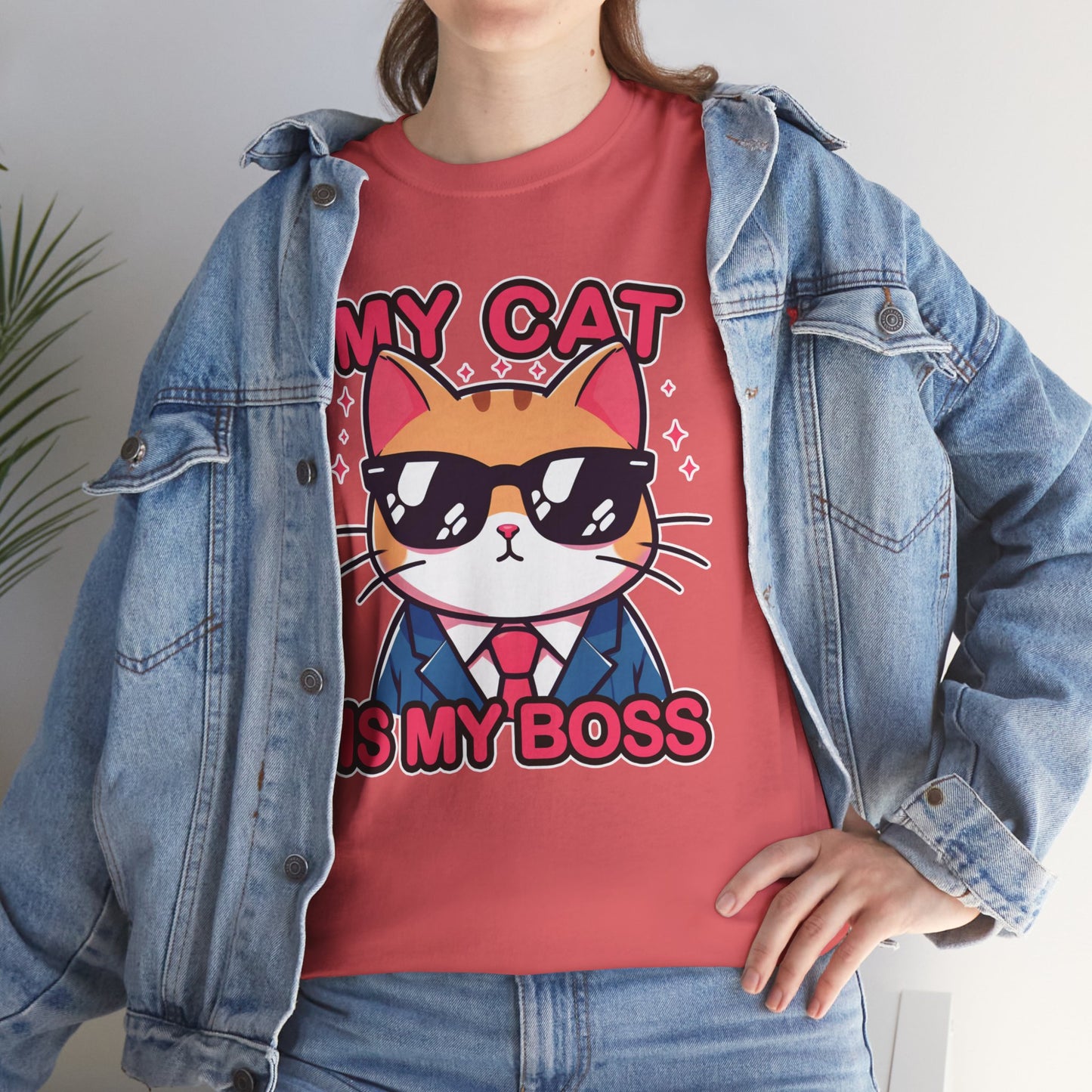 My Cat is my Boss T-Shirt