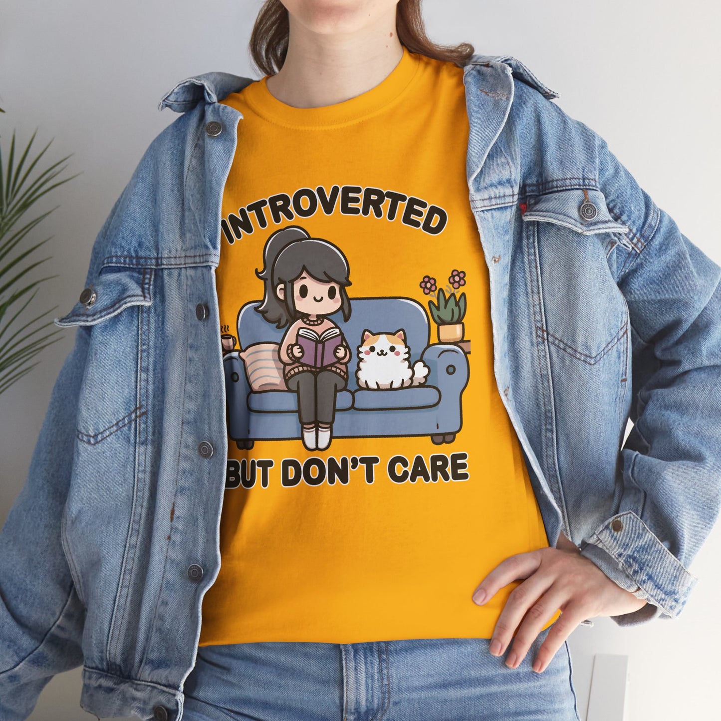 Introverted But Don't Care T-Shirt