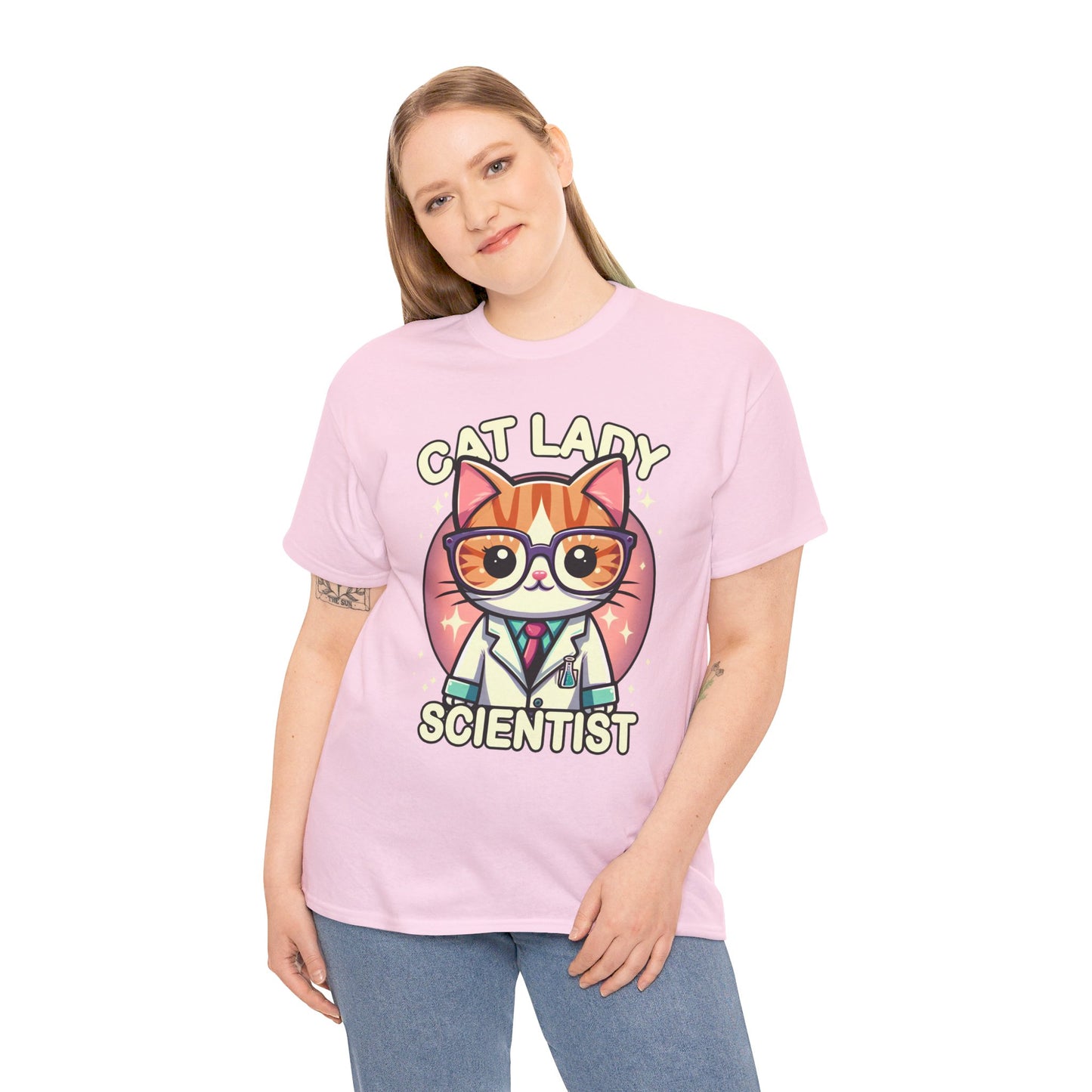 Cat Lady Scientist T-Shirt