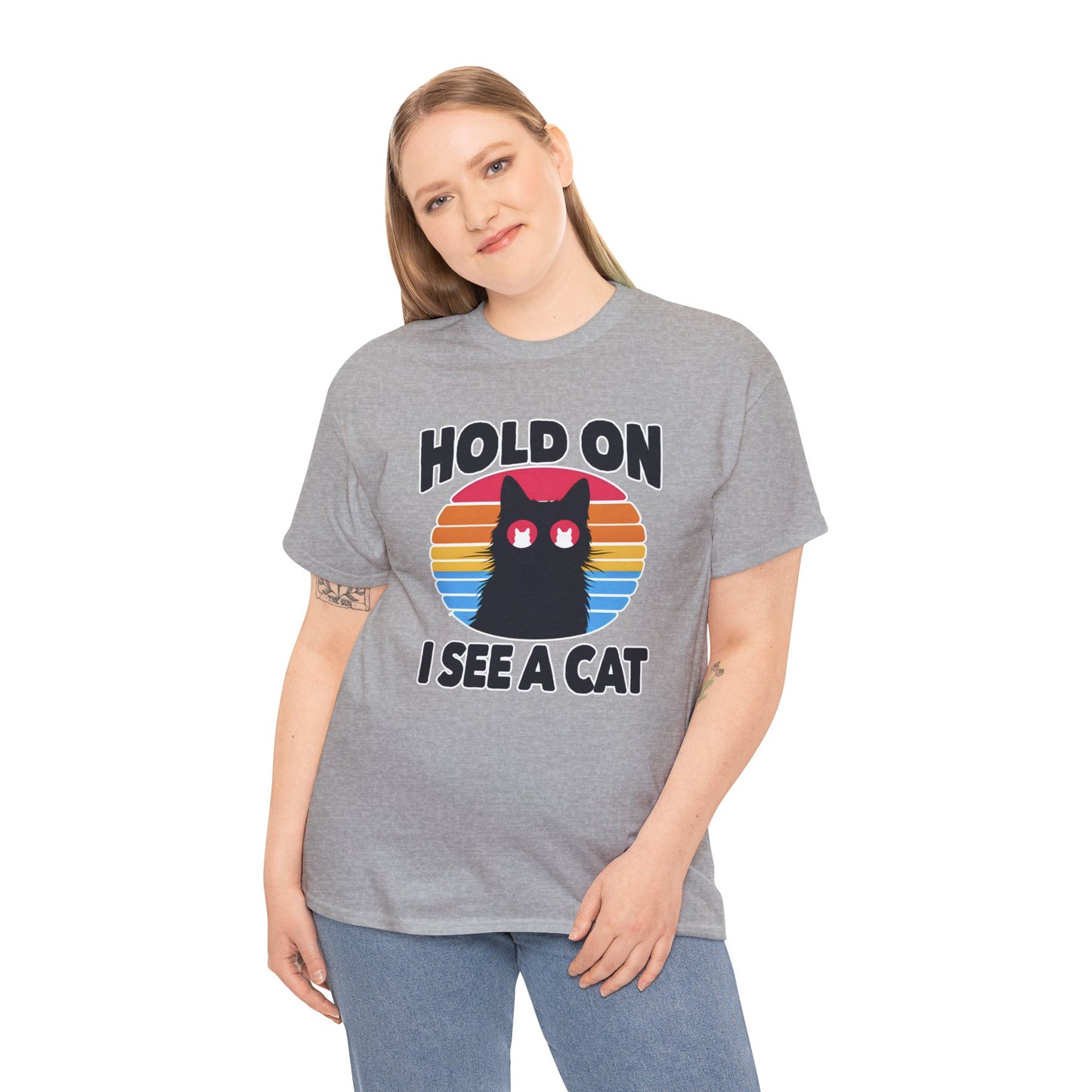 Hold On. I See a Cat T-Shirt