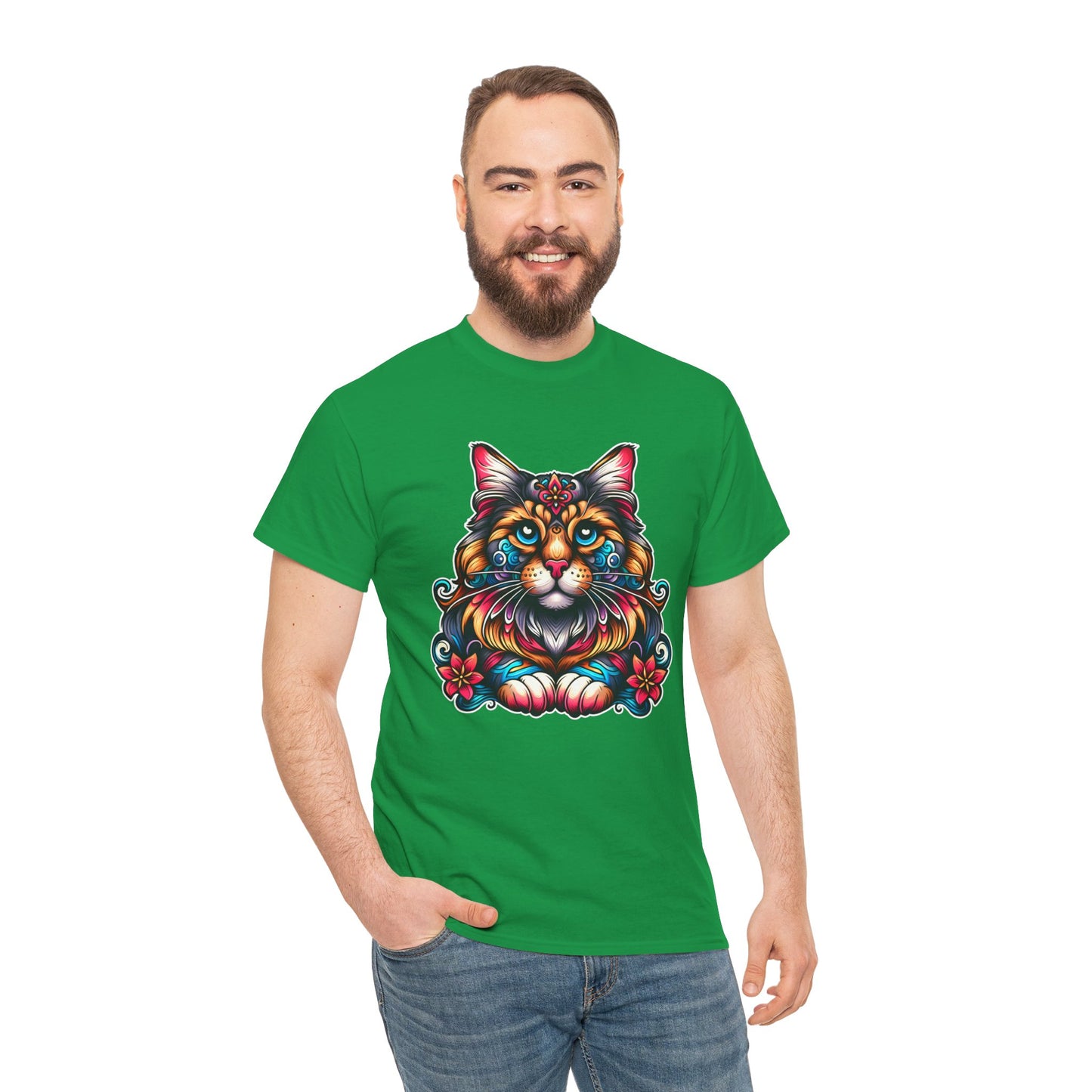 Tattoo Cat T-Shirt