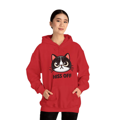 Hiss Off Gender-Neutral Hoodie