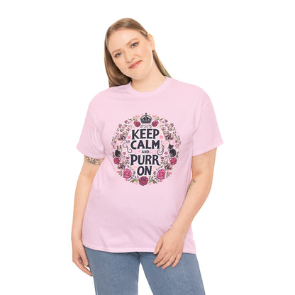 Keep Calm and Purr On T-Shirt