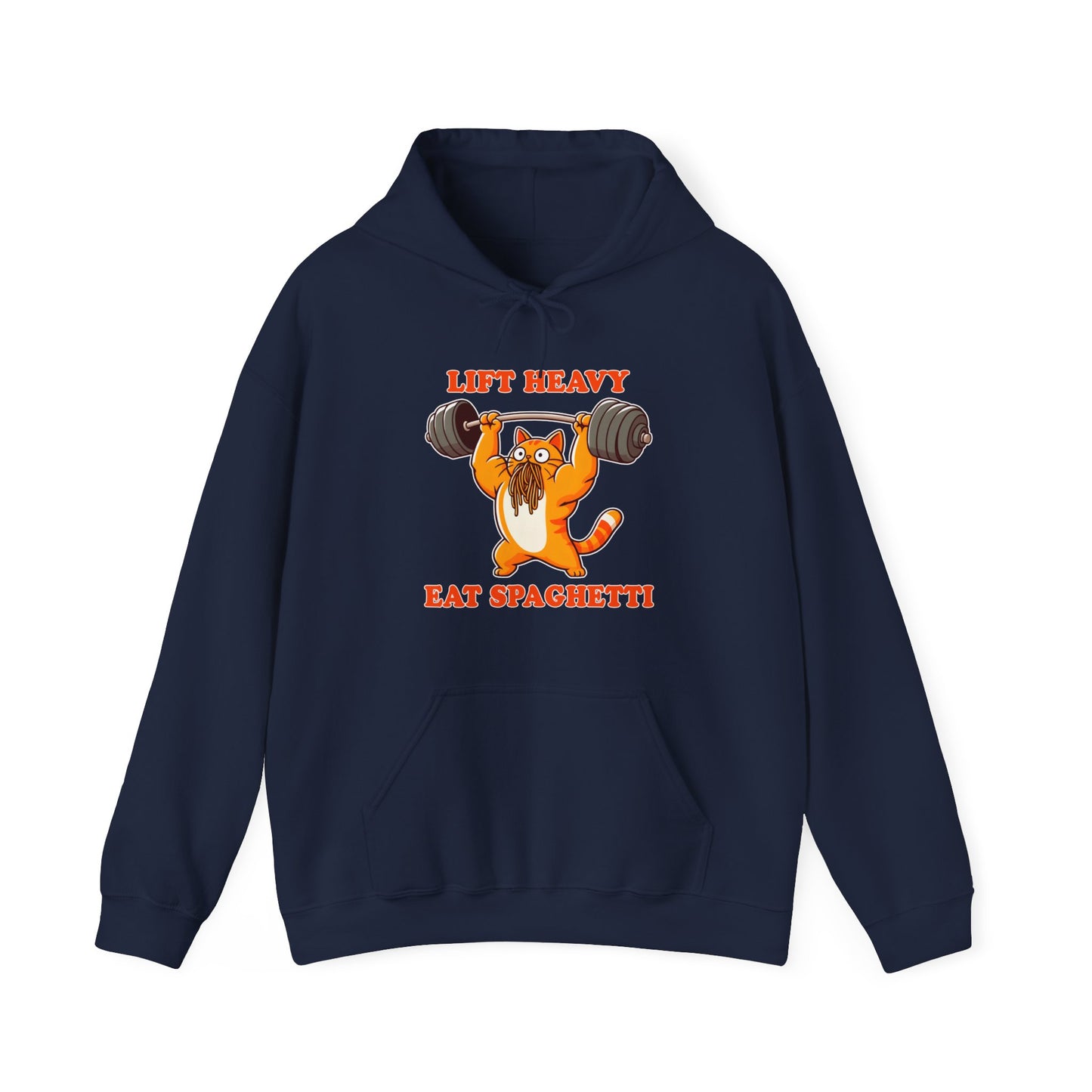 Lift Heavy, Eat Spaghetti Hoodie