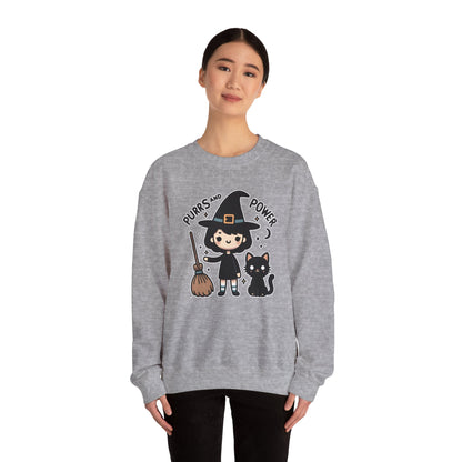 Purrs & Power Sweatshirt