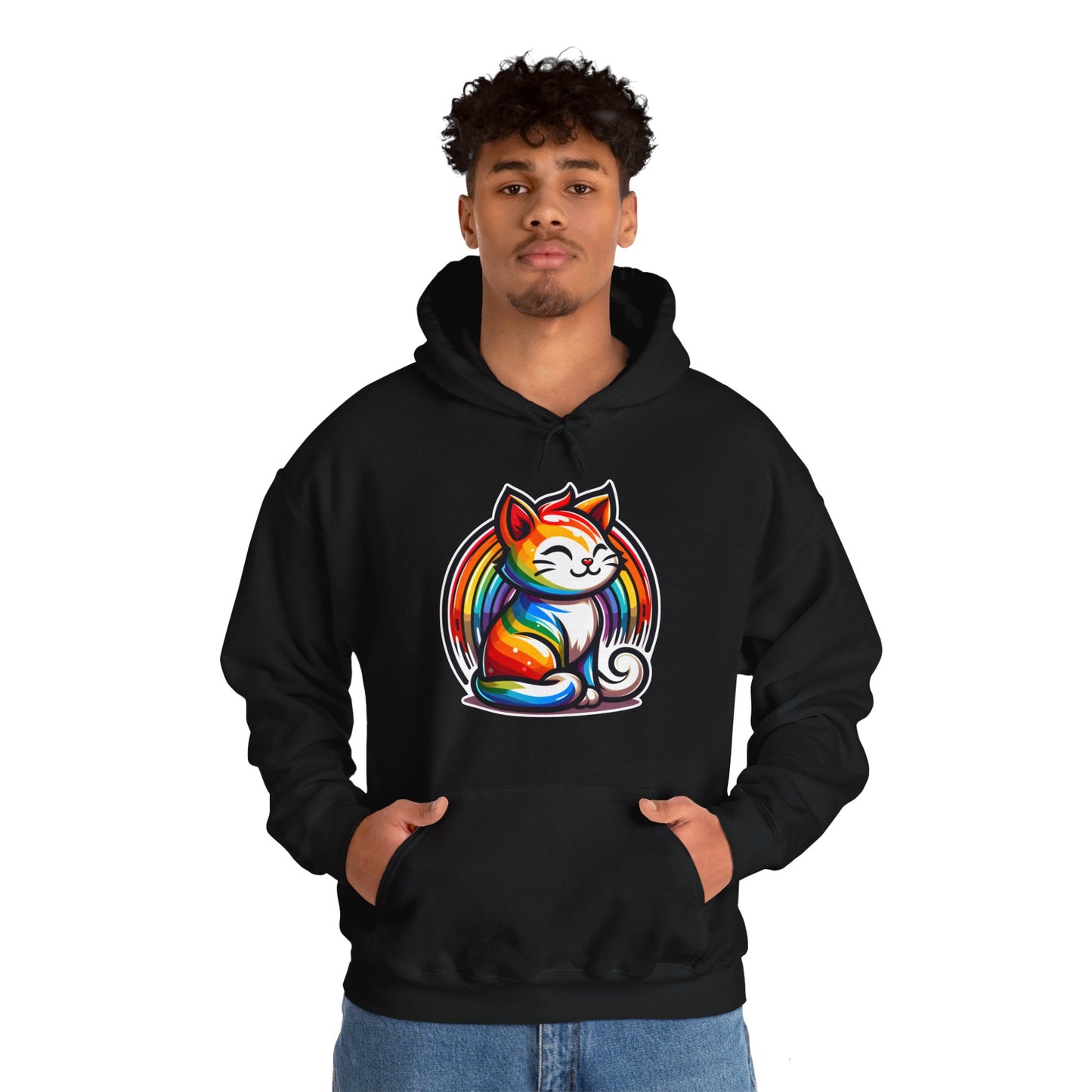 Rainbow Cat Hoodie