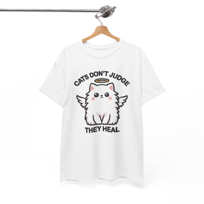 Cats Don't Judge They Heal T-Shirt