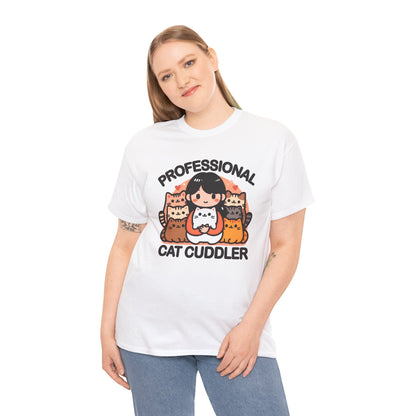 Professional Cat Cuddle T-Shirt