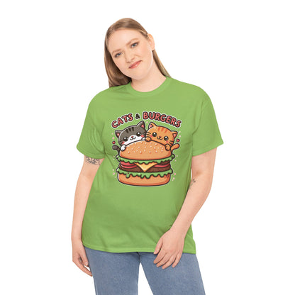 Cats & Burgers T-Shirt