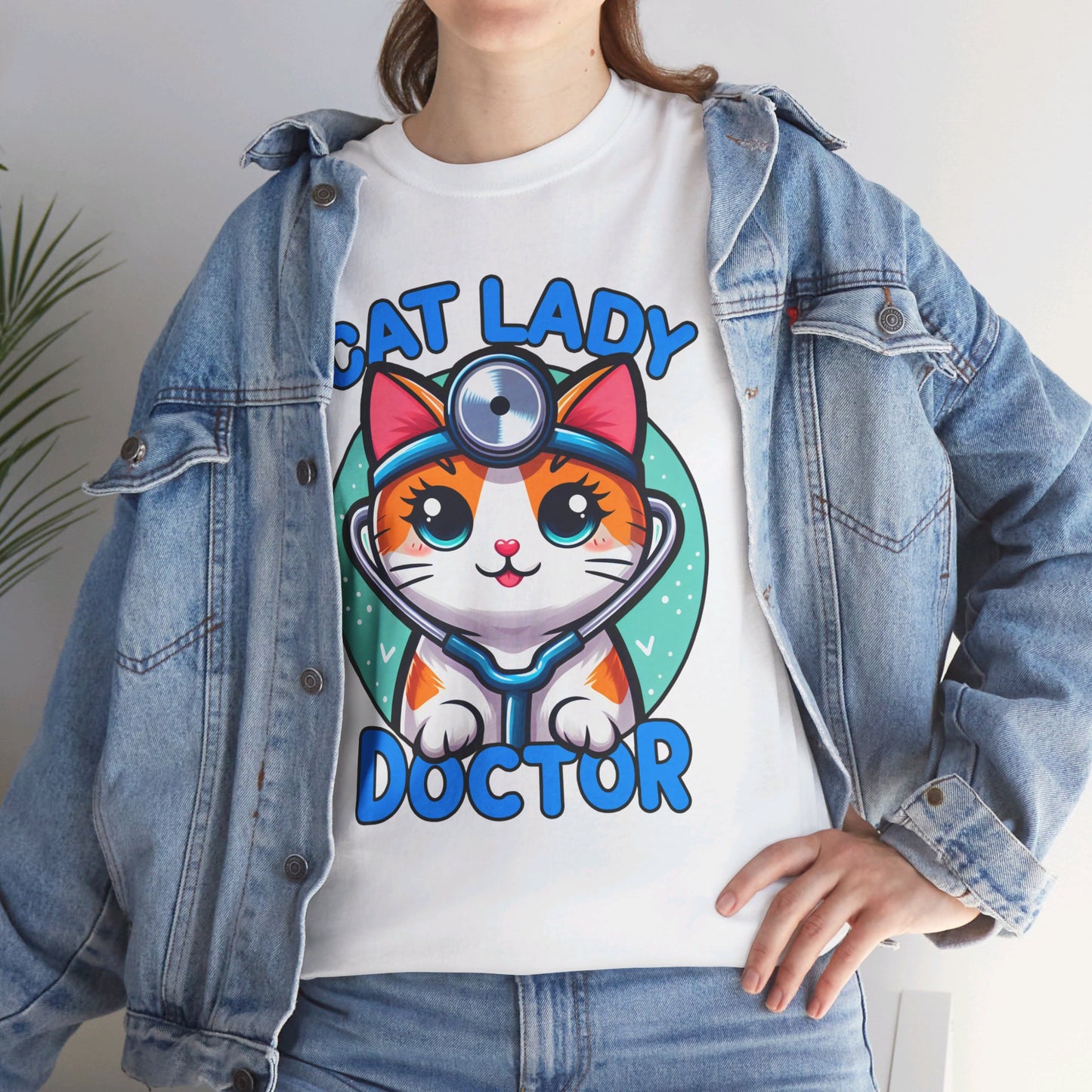 Cat Lady Doctor T-Shirt