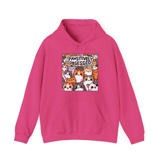 Pawsitively Obsessed Gender-Neutral Hoodie